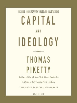cover image of Capital and Ideology